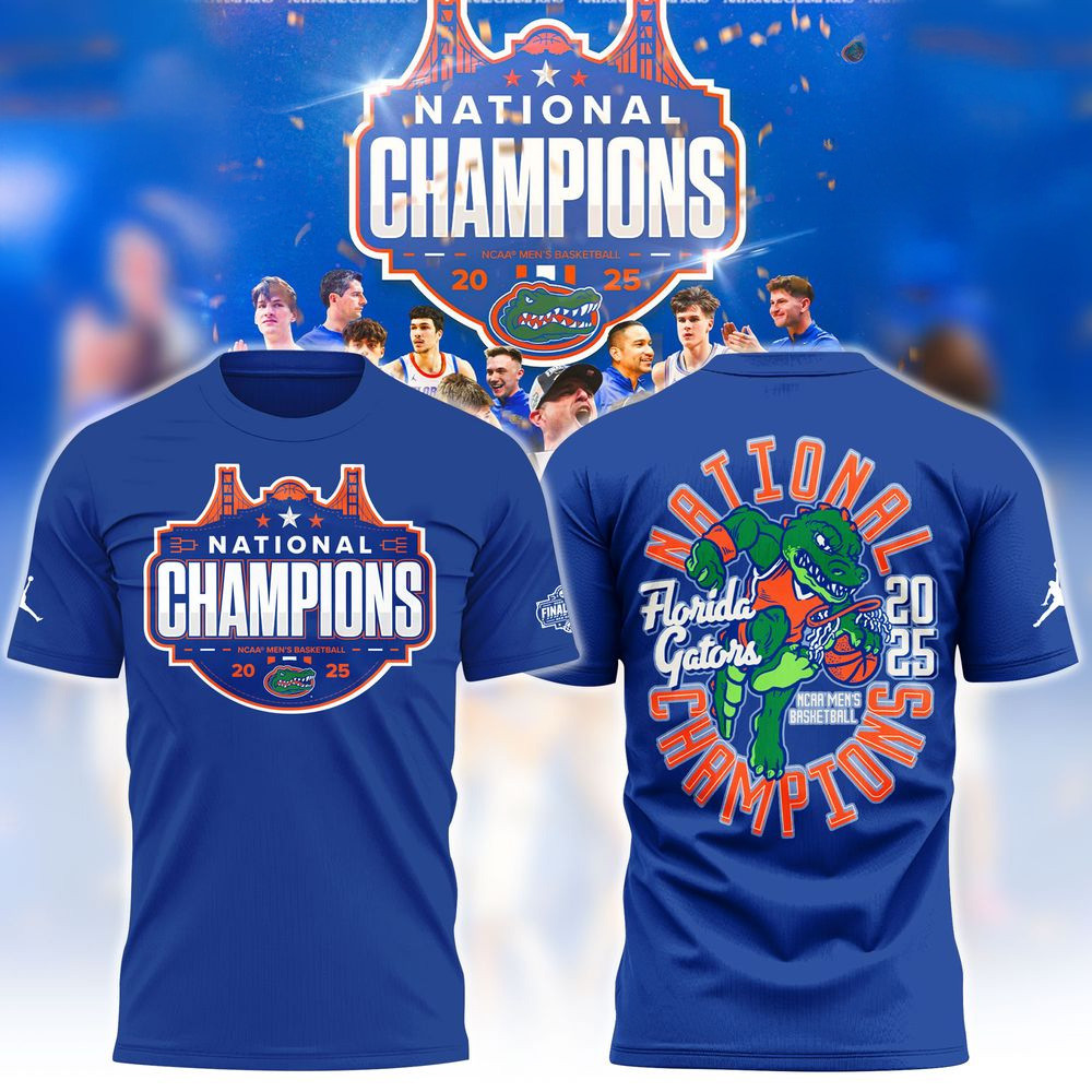 Florida Gators 2025 Final Four Mens Basketball Champions Shirt Gators Championship Merch