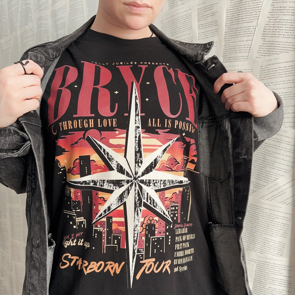 Fourth Wing Merch Bryce Quinlan T-Shirt Crescent City Merch Gifts For Fans