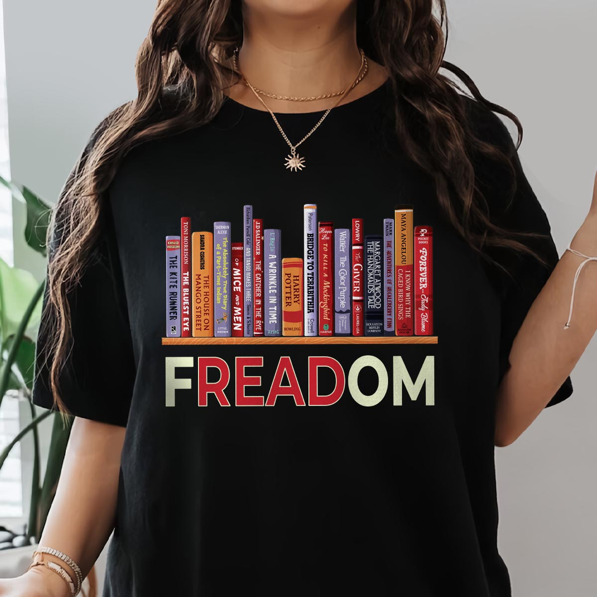 Freadom Book Lovers T-Shirt Great Gifts For Mom