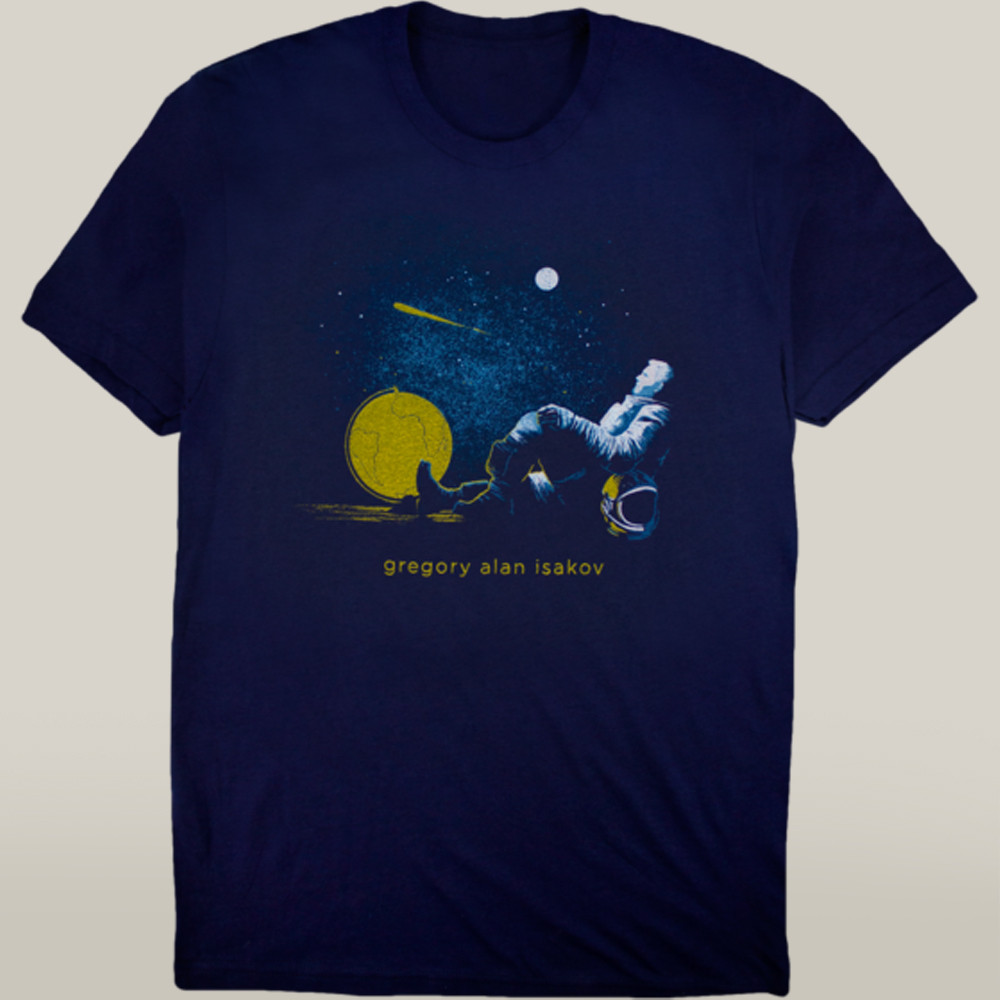 Gregory Alan Isakov Merch T-Shirt Astronaut Best Gift For Folk Music Lovers