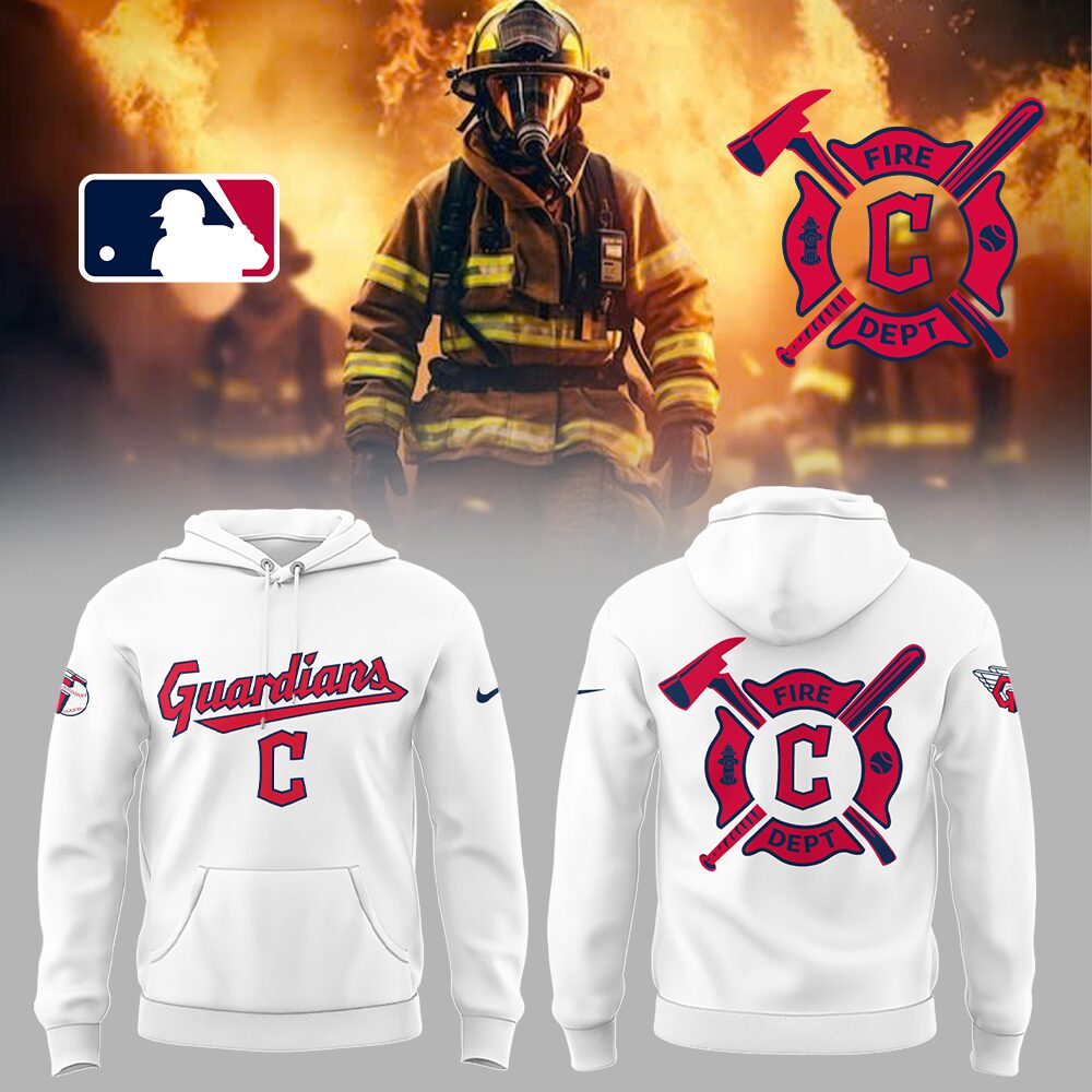 Guardians X Firefighter Appreciation Night Hoodie Baseball FatherÃ¢â‚¬â„¢s Day Gifts