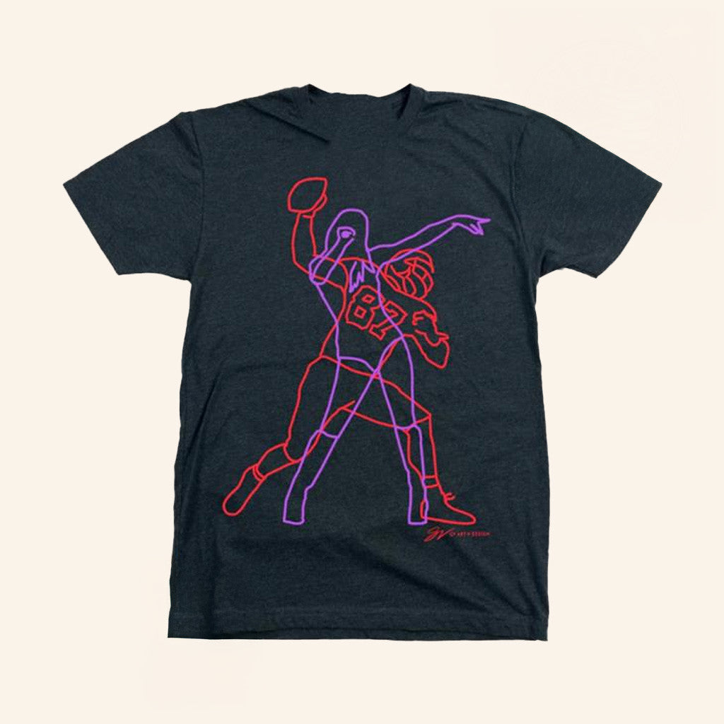 Gvartwork Merch Tnt Neon Lights T-Shirt Good Gifts For Boyfriend