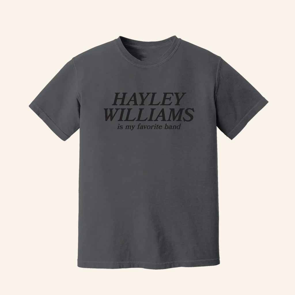 Hayley Williams Merch My Favorite Band T-Shirt Best Gifts For Music Lovers