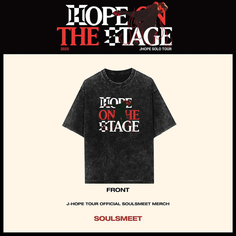 Hope On The Stage Merch Wash T-Shirt Jhope Merch Tour Music Lover Gifts For Fan