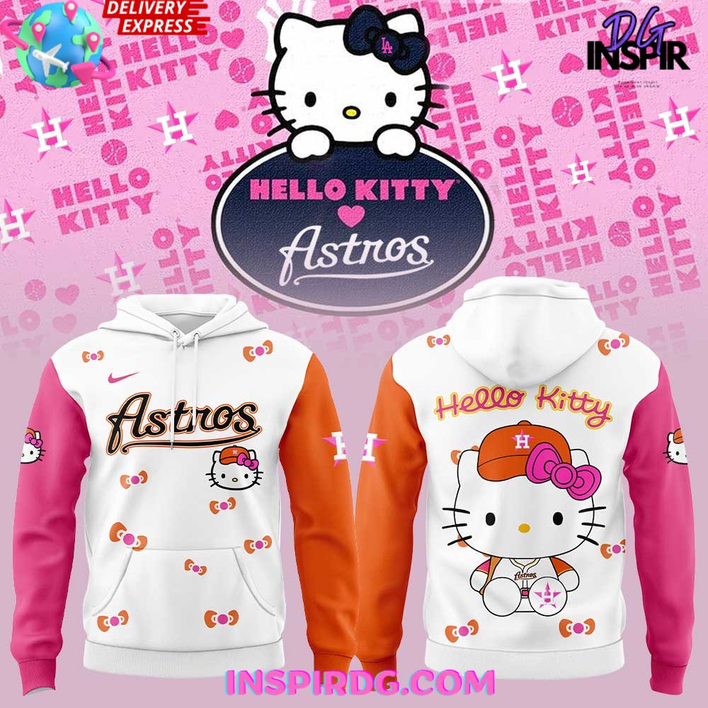 Houston Astros x Hello Kitty Night 2025 Hoodie
