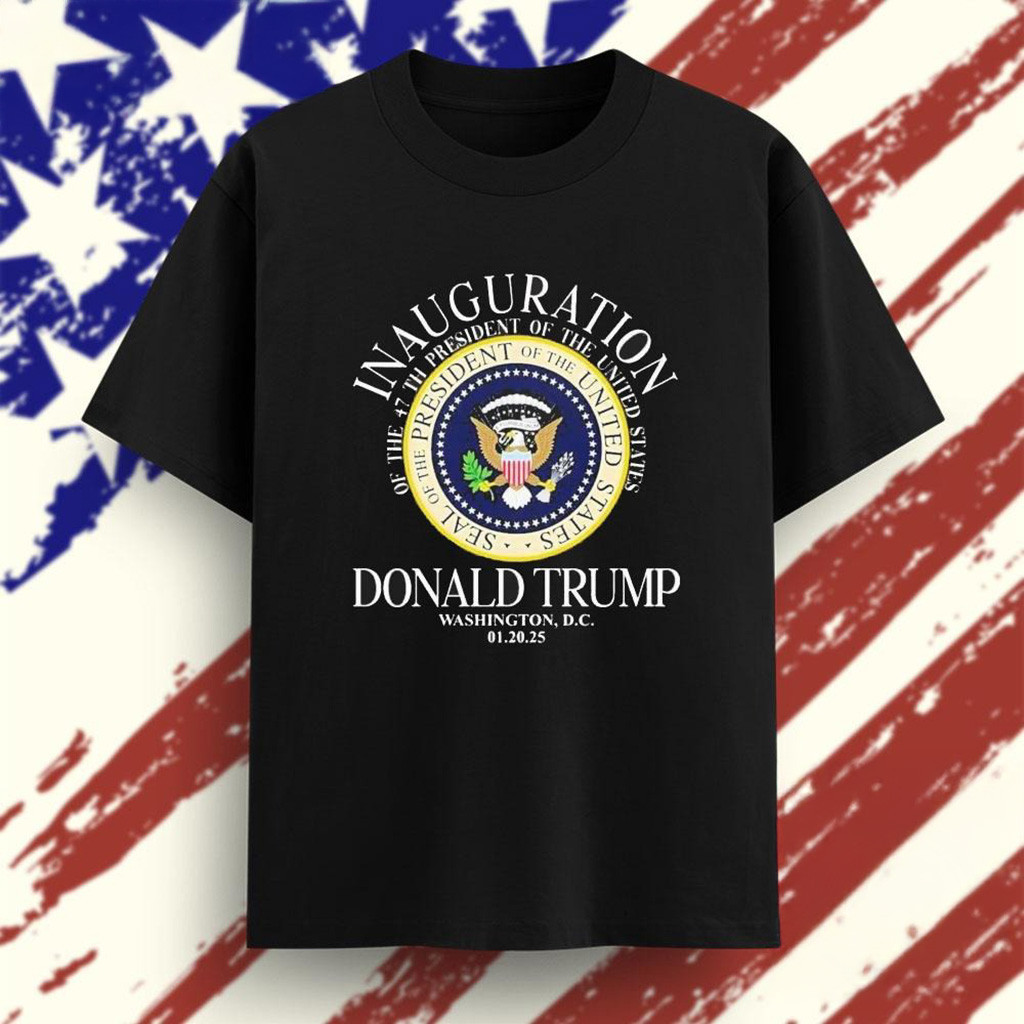 Inauguration Donald Trump Washington DC 01 20 25 T-Shirt Trump 2025 Merch Dad Gifts