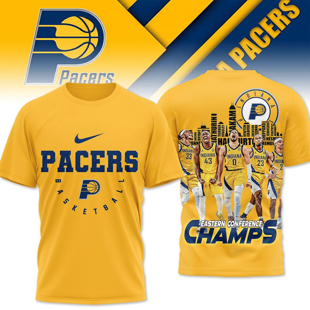 Indiana Pacers Eastern Conference Champions T-Shirt Indiana Pacers Merch Fathers Day Gifts