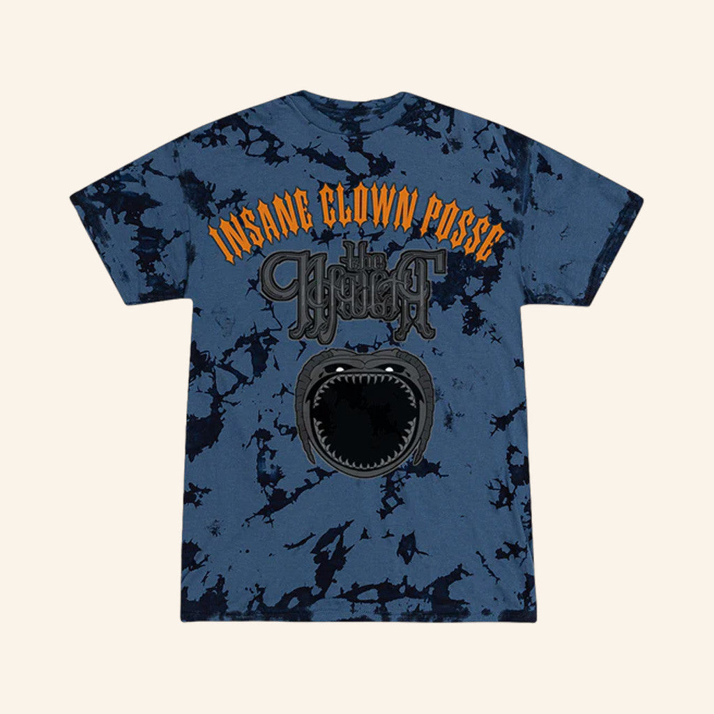 Insane Clown Posse Merch Cold And Dark T-Shirt Navy Ice Dye Shirt Him Gifts