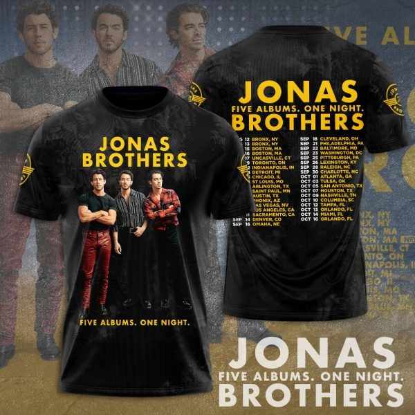 Jonas Brothers Tour 2025 Shirt Fan Merch For Music Lovers