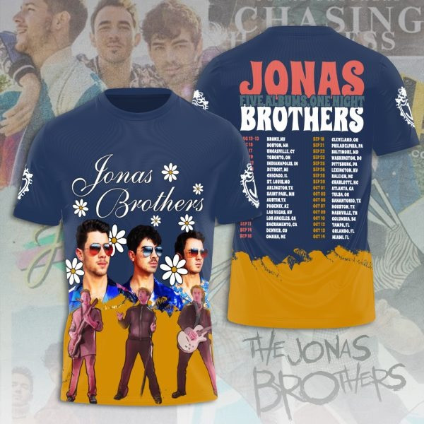 Jonas Brothers Tour 2025 Shirt Gift For Music Fans