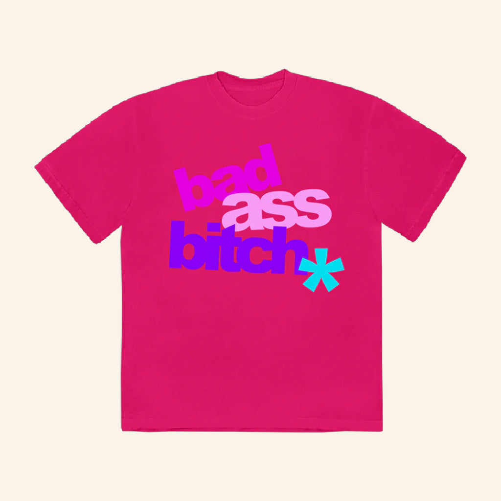 Justin Bieber Merch Bad Ass Bitch Tour T-Shirt Birthday Ideas For Her
