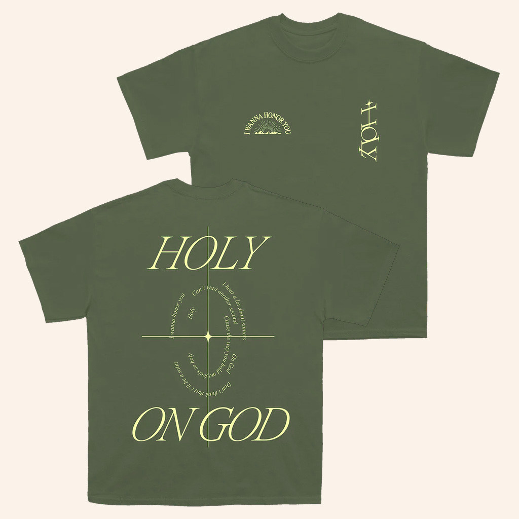 Justin Bieber Merch Holy Lyrics T-Shirt Gifts For Best Friends
