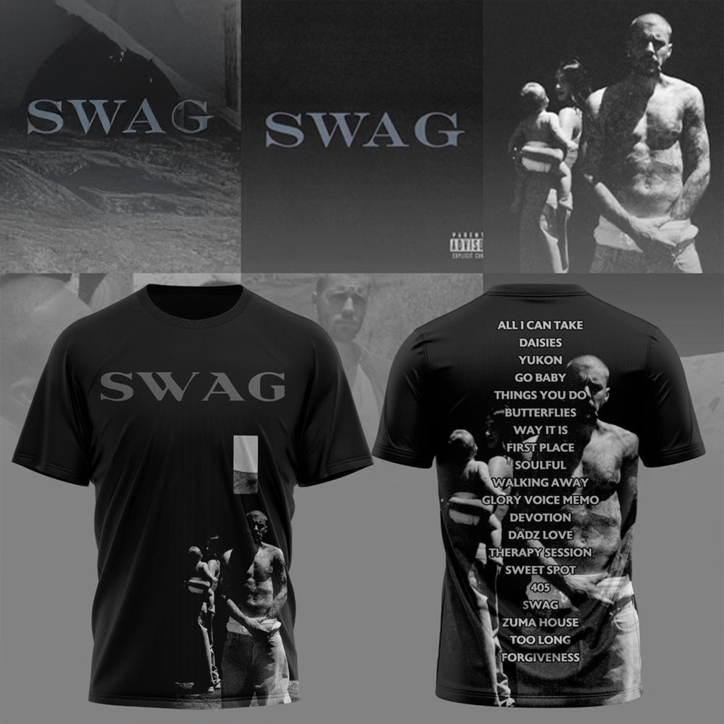 Justin Bieber SWAG T-Shirt Fan Merch Present For Husband