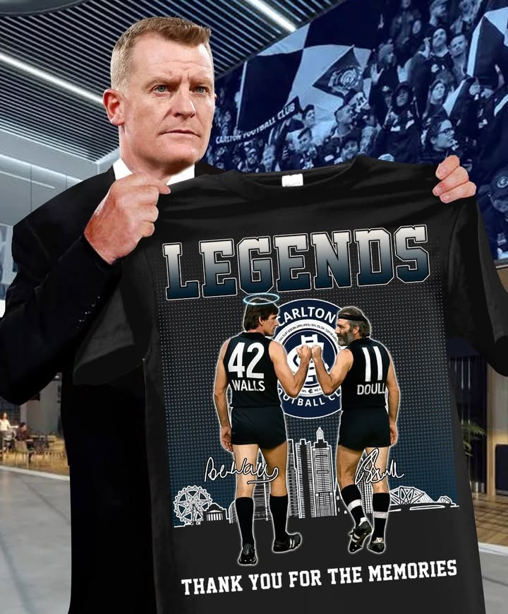Legends Vale Robert Walls And Bruce Doull T-Shirt Thank You For The Memories Shirt