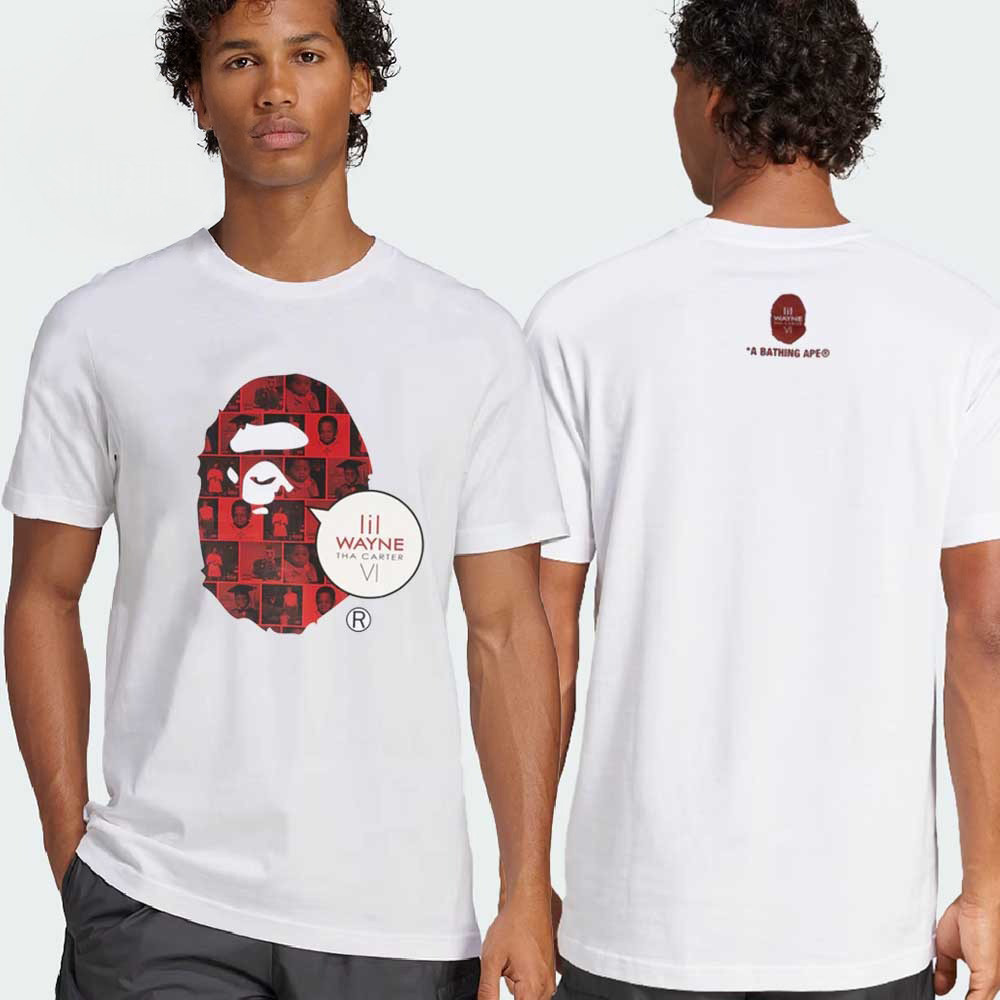 Lil Wayne X Bape The Carter Vi 2025 T-Shirt Lil Wayne Merch Rapper Gifts For Fans