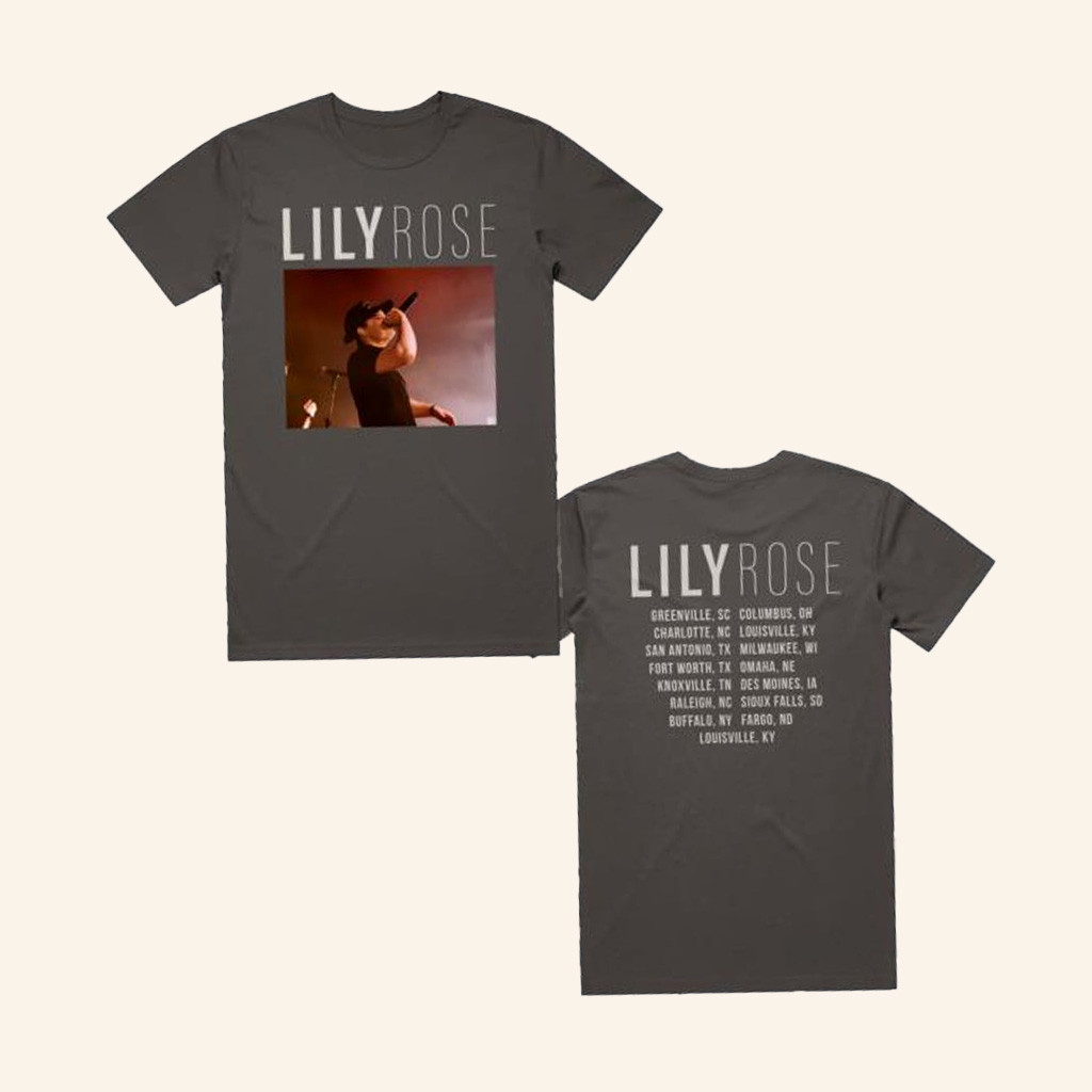 Lily Rose Music Merch Photo Tour T-Shirt Cool Gifts For Music Lovers