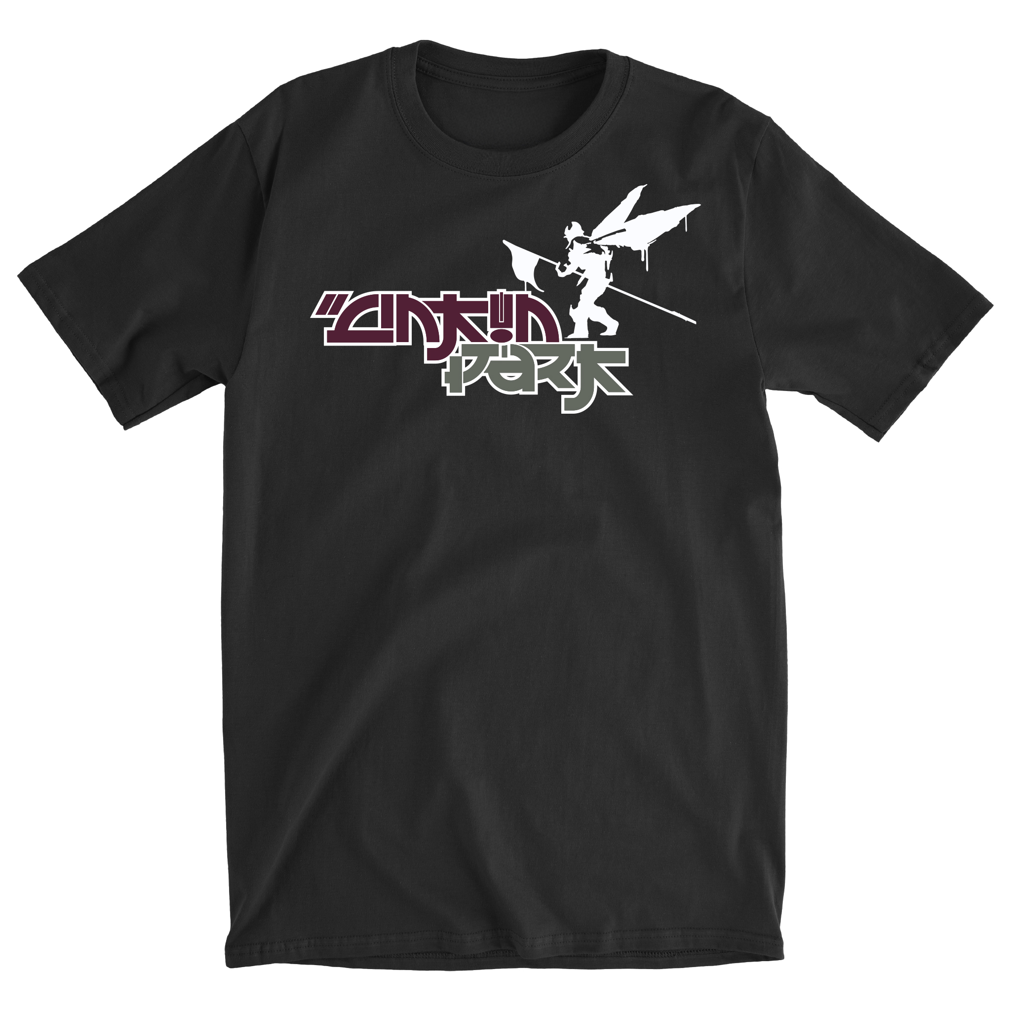 Linkin Park Concert Merch Tee Shirt Linkin Park 20 Side Street Soldier Black Gift For Fans