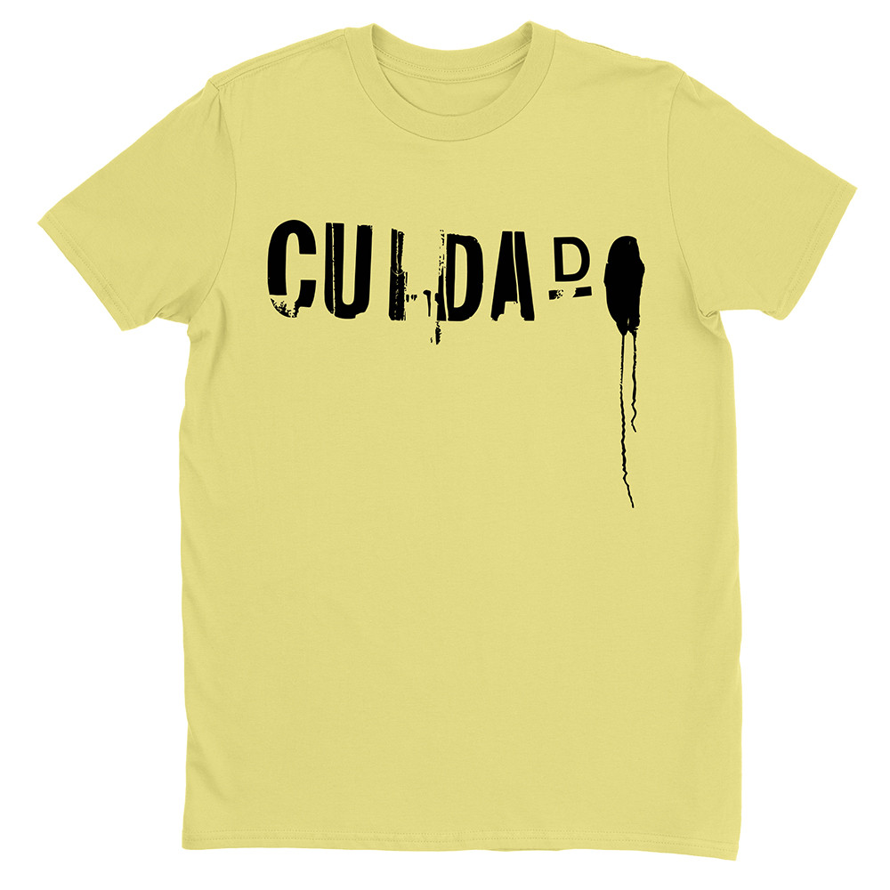 Linkin Park Tour Merch Cuidado Yellow Tee Unique Music Fan Apparel