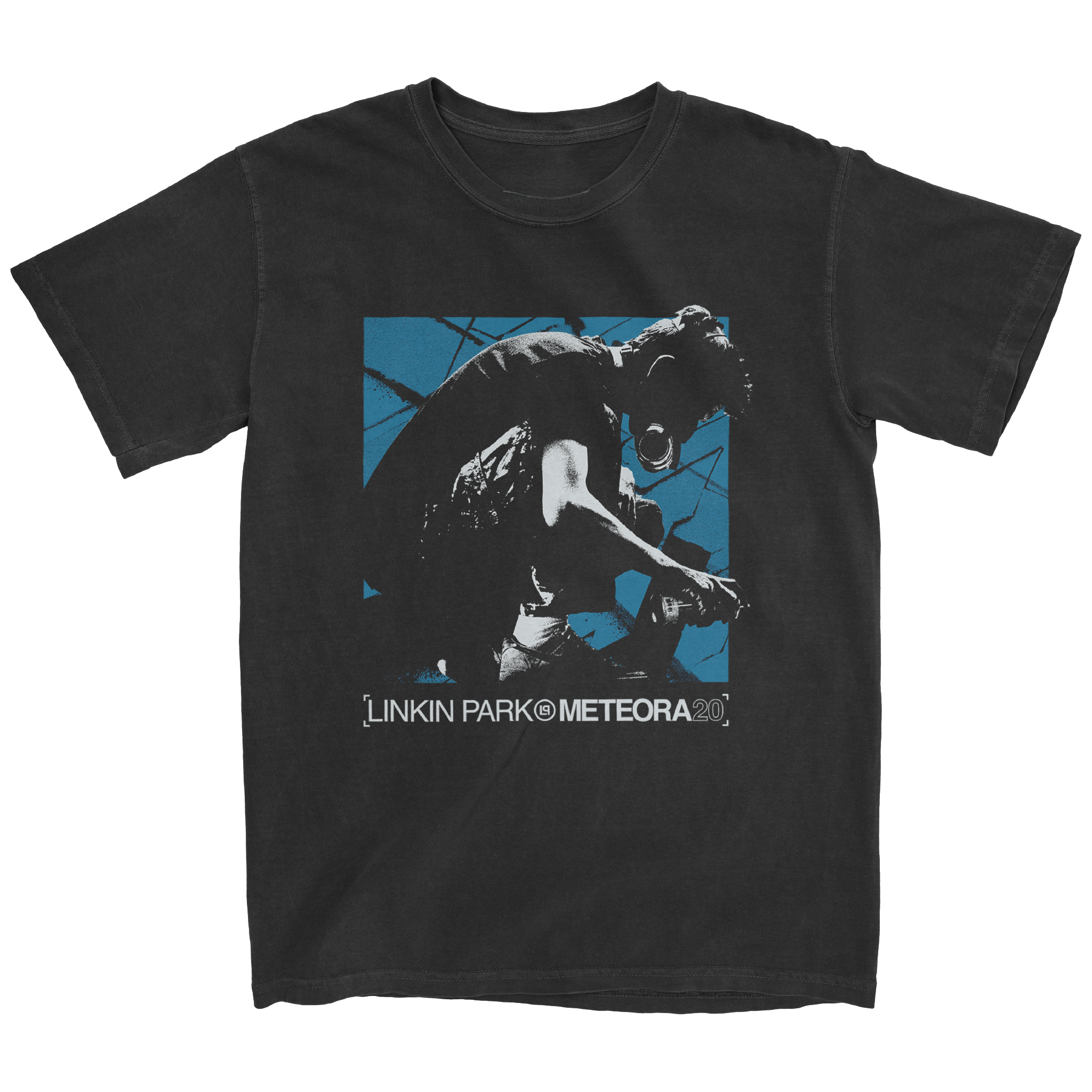 Linkin Park Tour Merch Spray Box Washed Black Tee Shirt Best Gift For Music Lovers