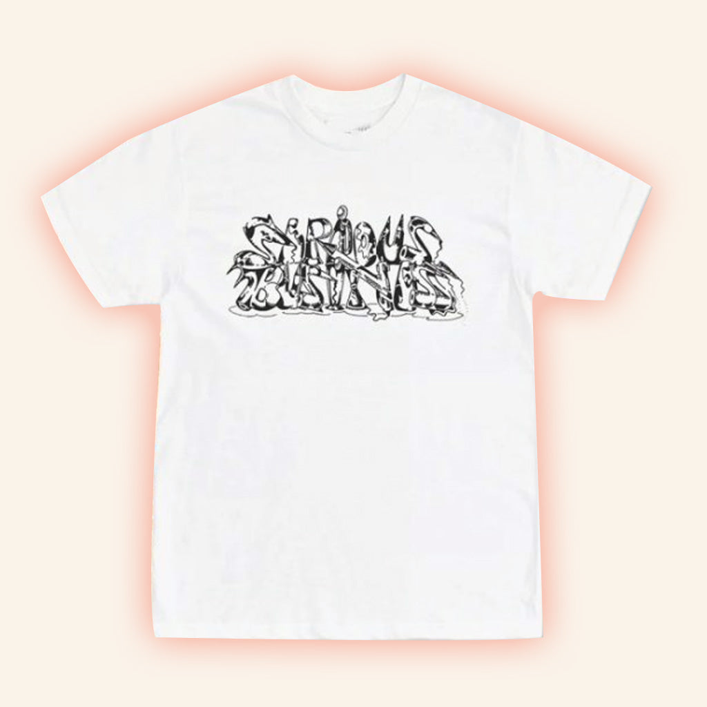 Lo Fi Store Horfee X Gallery Commune Serious Business White Shirt Birthday Presents For Wife