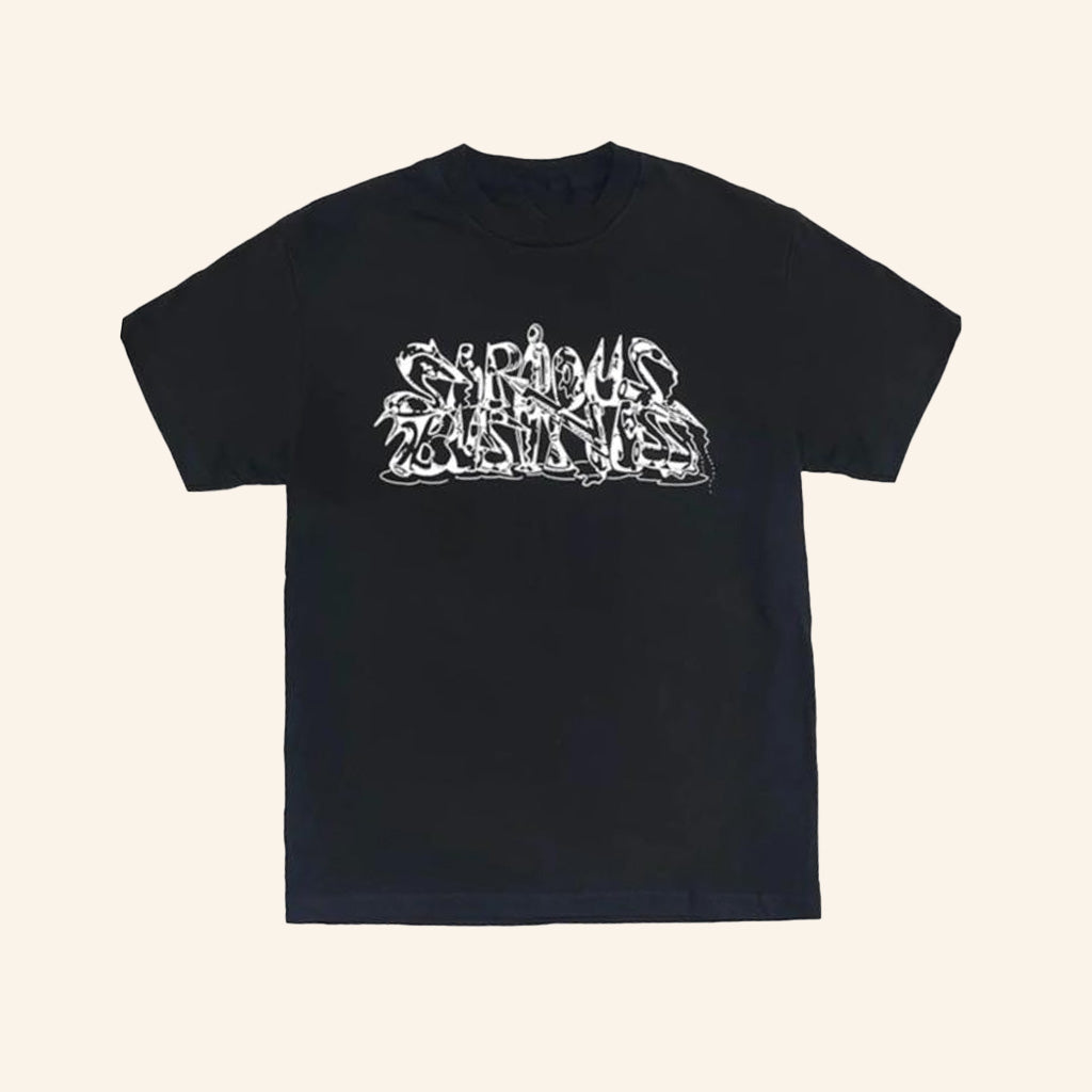 Lofi Merch Antwan Horfee X Gallery Commune Serious Business Black T-Shirt Gifts For Father