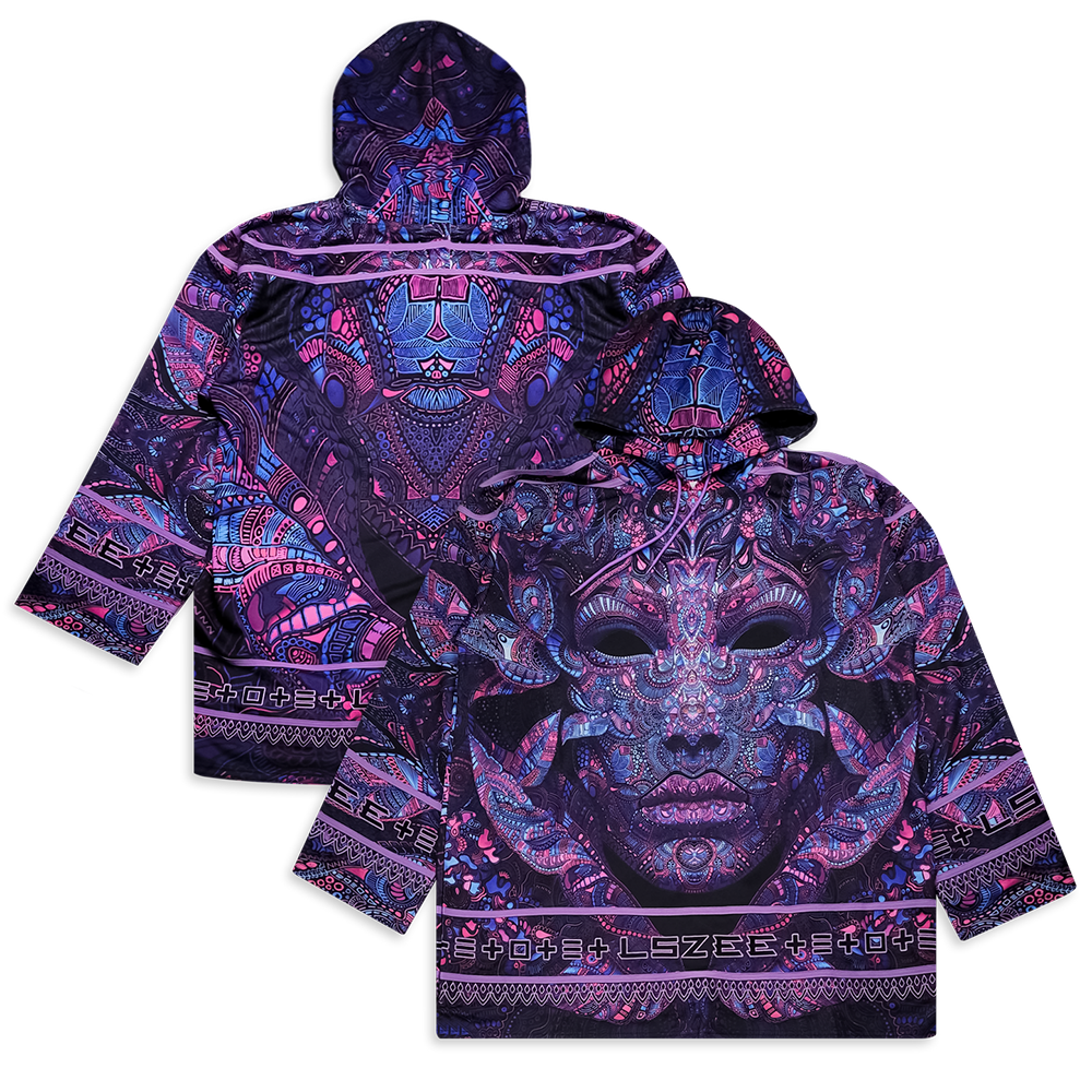 Lszee Merch LSDREAM Clozee EDM Hockey Jersey With Hood Gifts For Music Fans