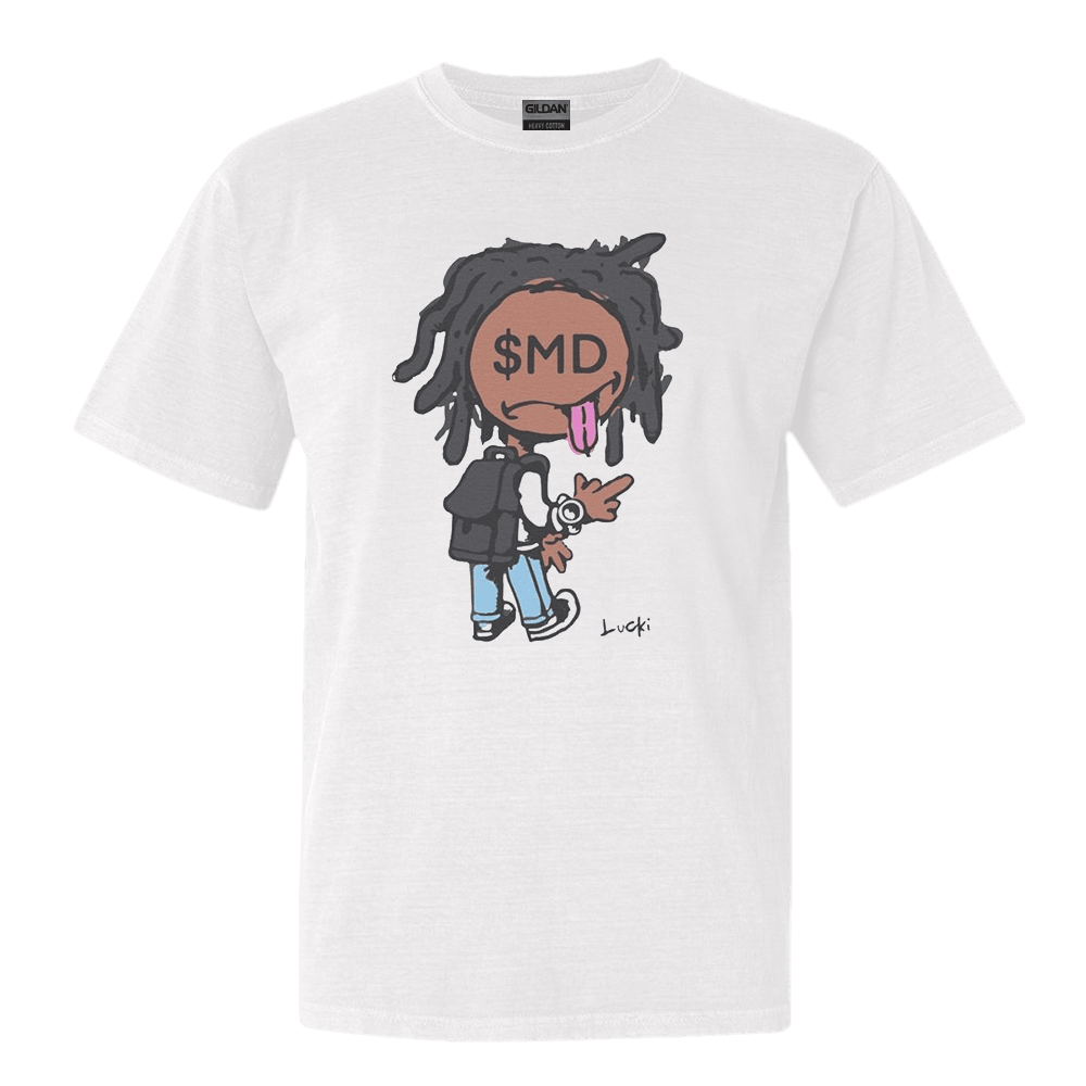 Lucki Merch Lucki Flawless Like Me SMD T-Shirt Gifts For Rapper Fans