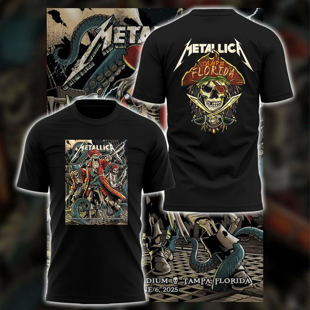 M72 World Tour Tampa Florida Metallica T-Shirt Metallica M72 Merch Gifts For Music Lovers