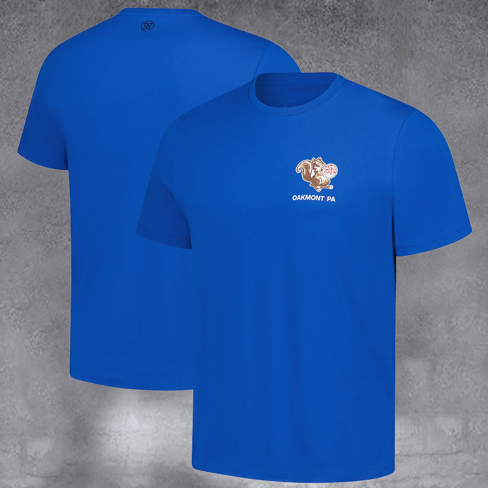 Mens 2025 U.S. Open Royal Oakmont Squirrel T shirt Gifts For Men