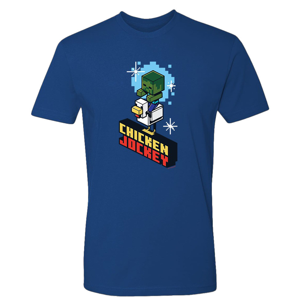 Minecraft Jolly Mobs Chicken Jockey T-Shirt Gifts For Game Fans