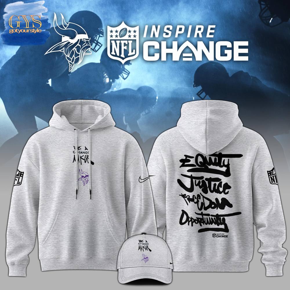 Minnesota Vikings NFL Be A Change Maker Hoodie