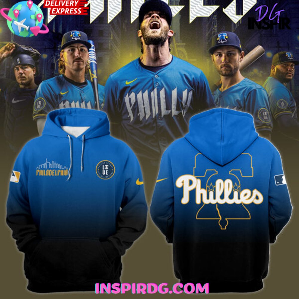 MLB Philadelphia Phillies City Connect 2025 Hoodie