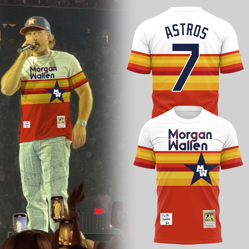 Morgan Wallen Live In Houston Tshirt Gift for Fans