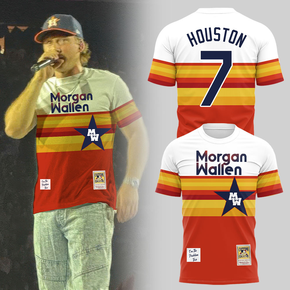 Morgan Wallen Live In Houston Tshirt Gift for Music Lovers