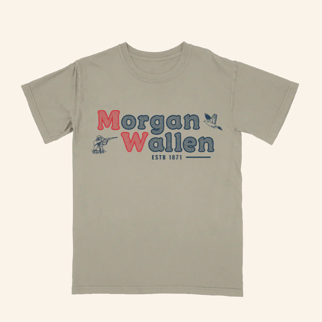 Morgan Wallen Merch Field And Stream T-Shirt Gifts For People Who Like Music