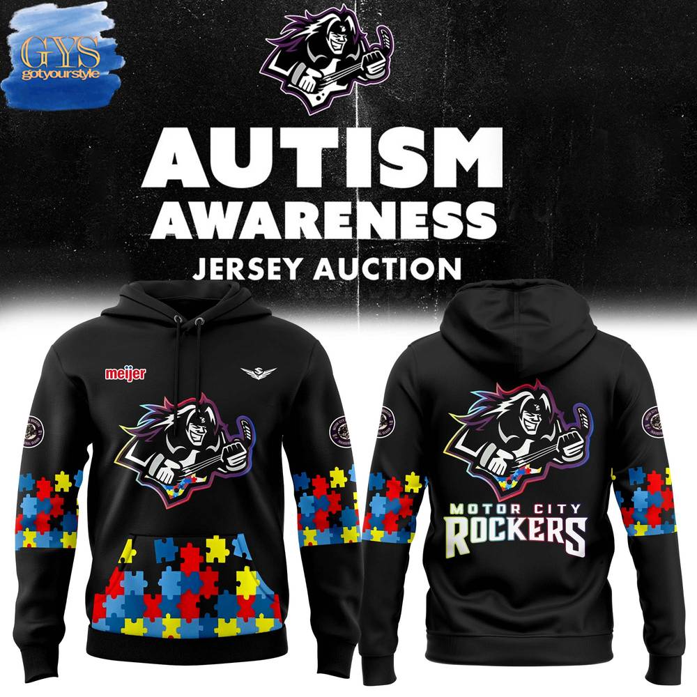 Motor City Rockers Autism Awareness Limited Edition Hoodie