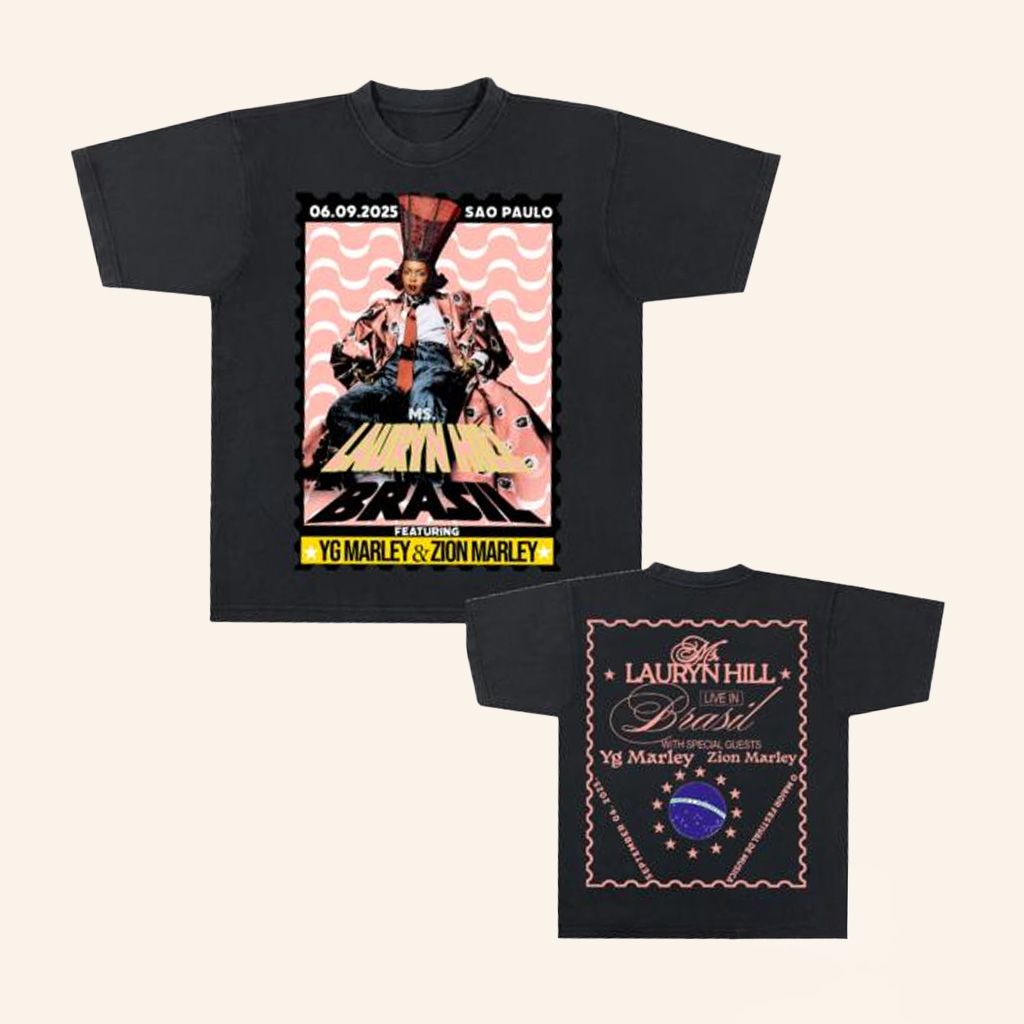 Ms Lauryn Hill Merch Mlh Sao Paulo T-Shirt Gifts For Best Friends