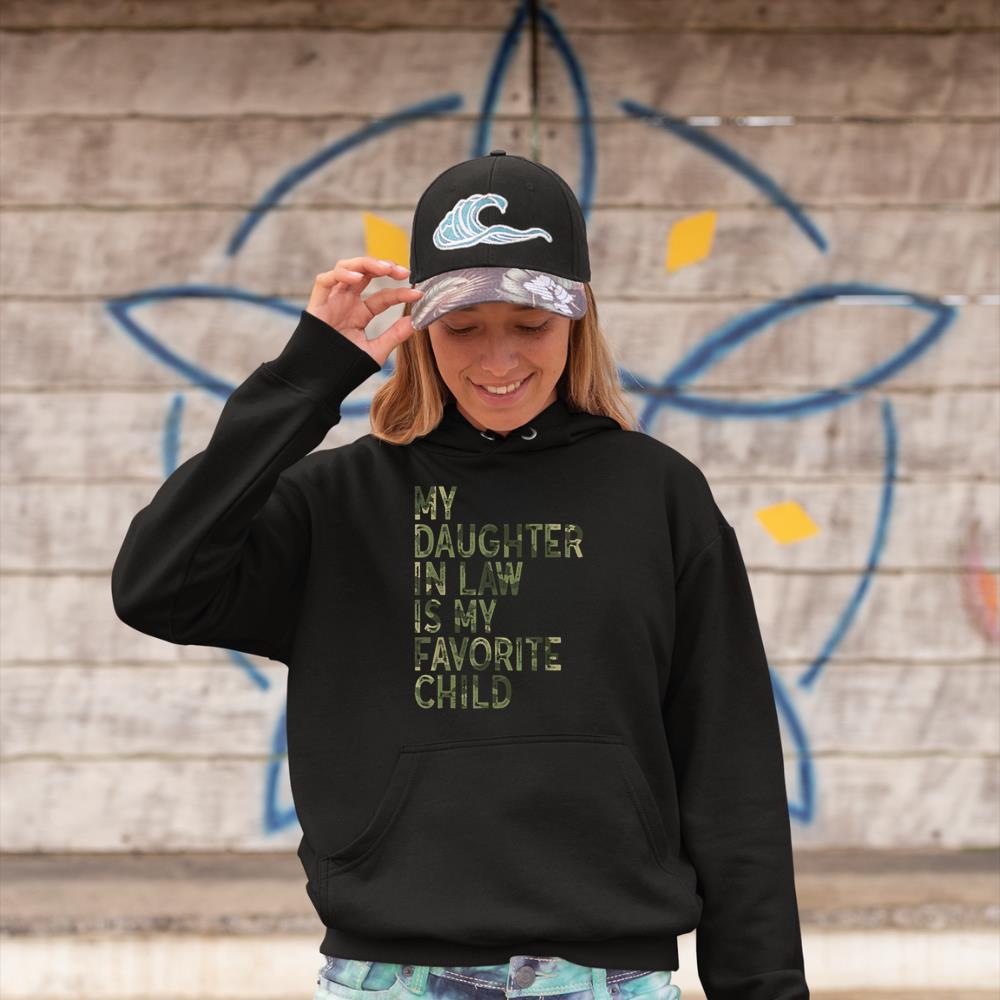 My Daughter In Law Is My Favorite Child Shirt Men Dad Camo