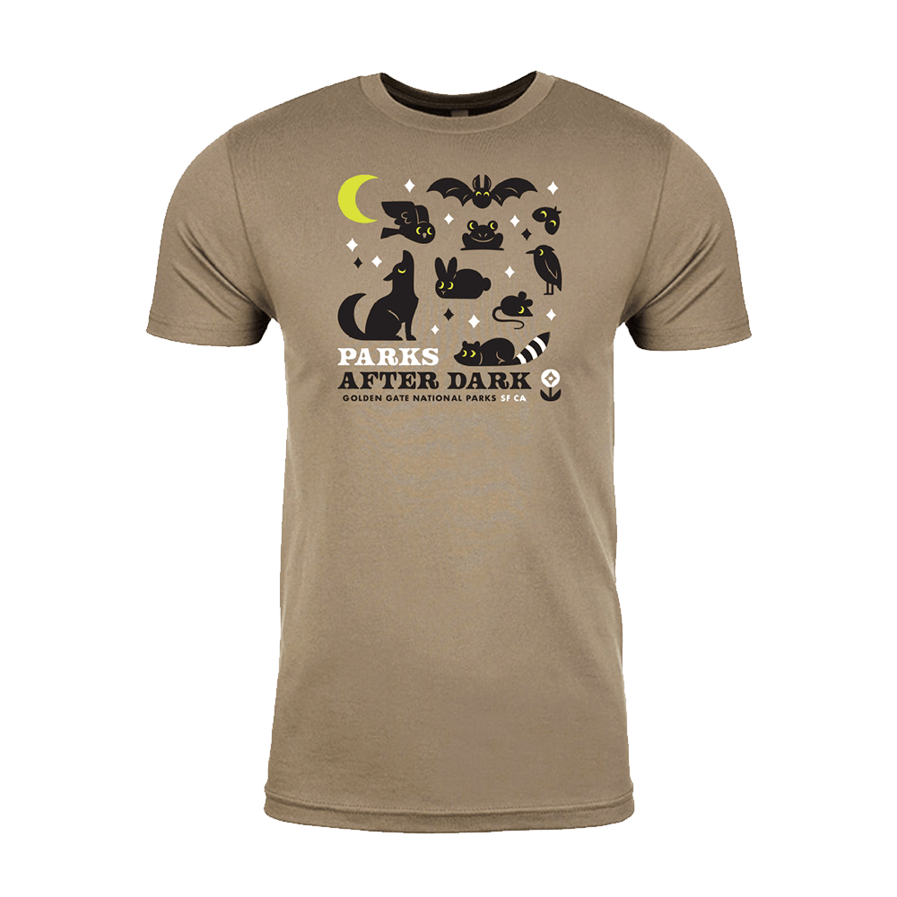 National Park After Dark Merch T-Shirt Protect Our Parks Shirt Glow In The Dark Tee