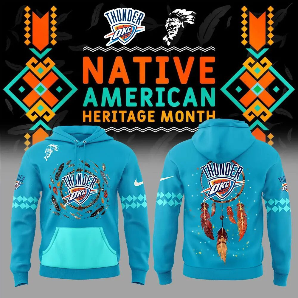 Native American Thunder  Edition Hoodie Best Gift For A Basketball Fan