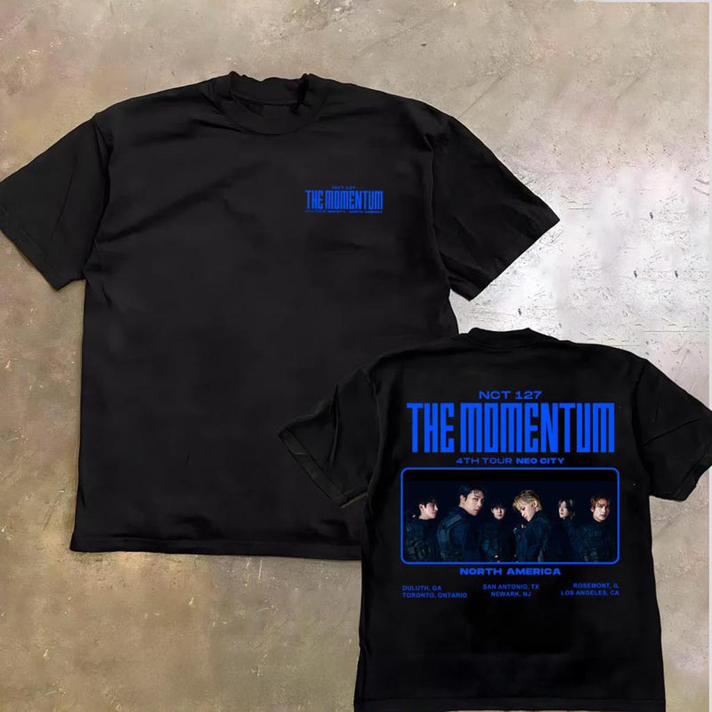 NCT 127 Neo City The Momentum Shirt NCT 127 Walk Shirt Walk on The Beat T-Shirt Neo City Merch