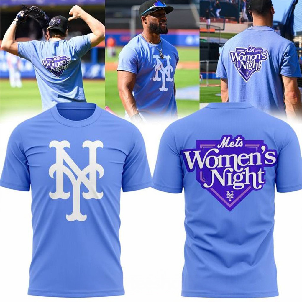 New York Mets x Womens Night 2025 Special T-Shirt New York Mets Merch Fans Gifts