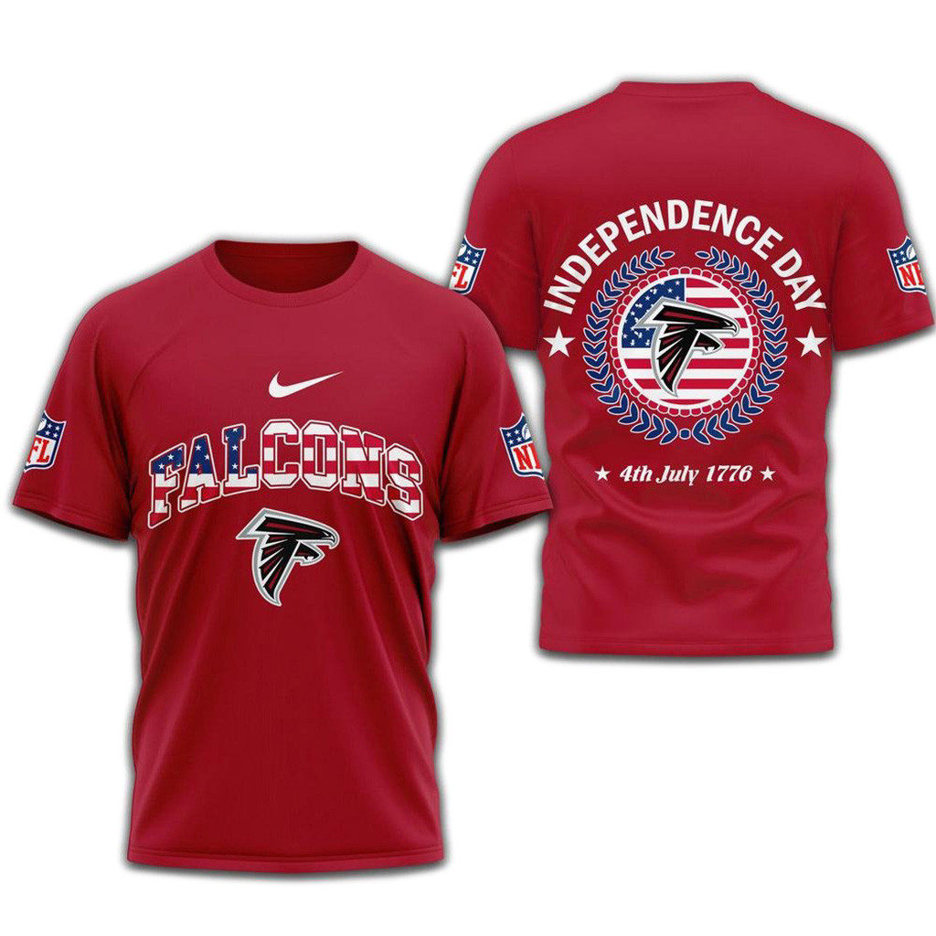 NFL Atlanta Falcons 2025 Independence Day Shirt