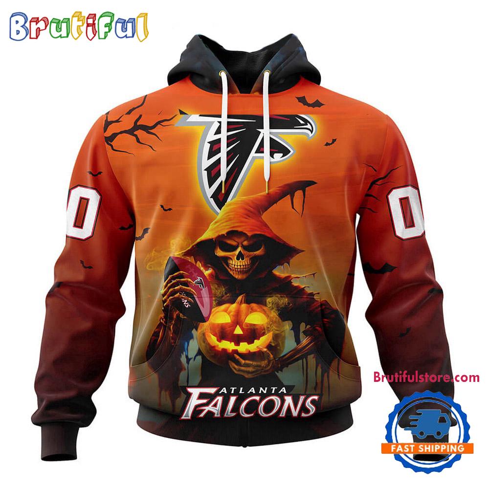 NFL Atlanta Falcons Ghost Witches Halloween Custom Hoodie