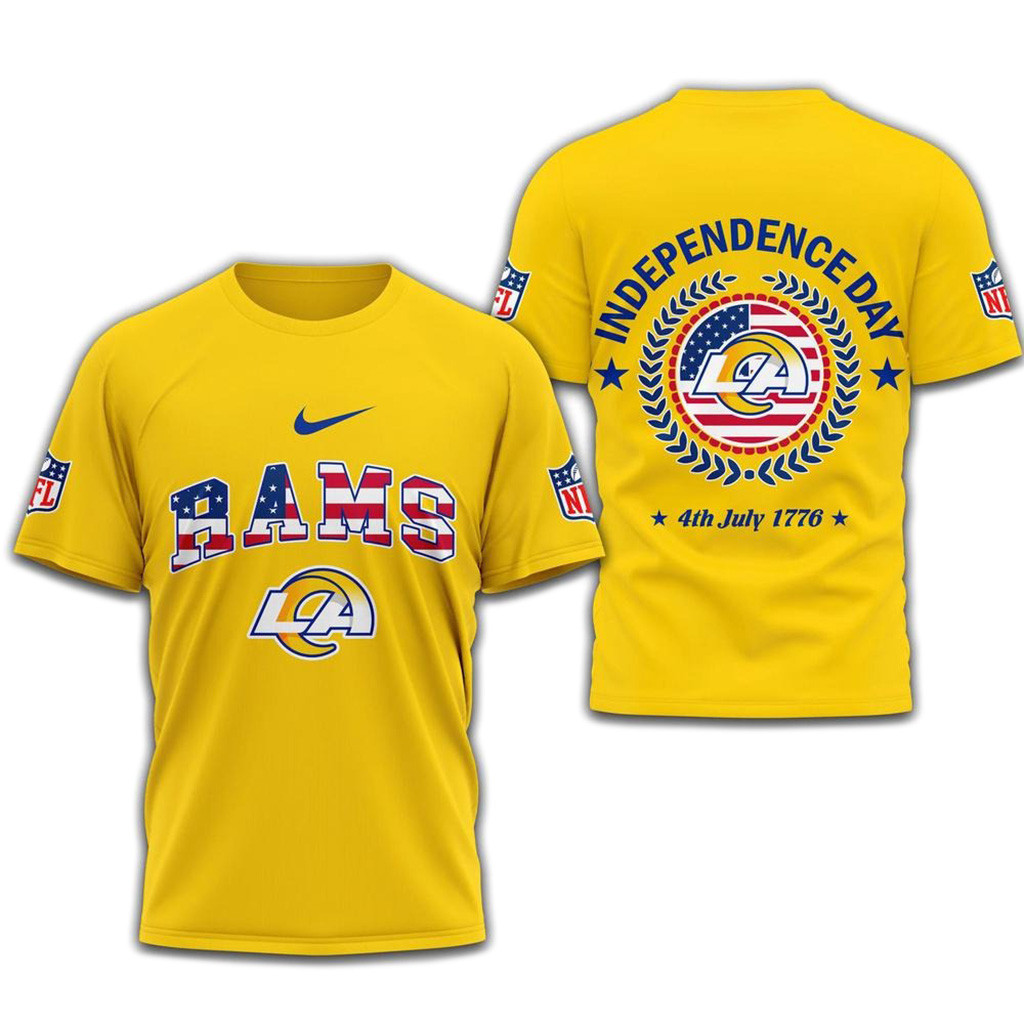 NFL Los Angeles Rams 2025 Independence Day Shirt
