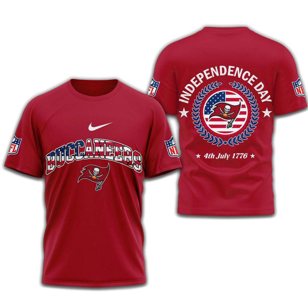 NFL Tampa Bay Buccaneers 2025 Independence Day Shirt
