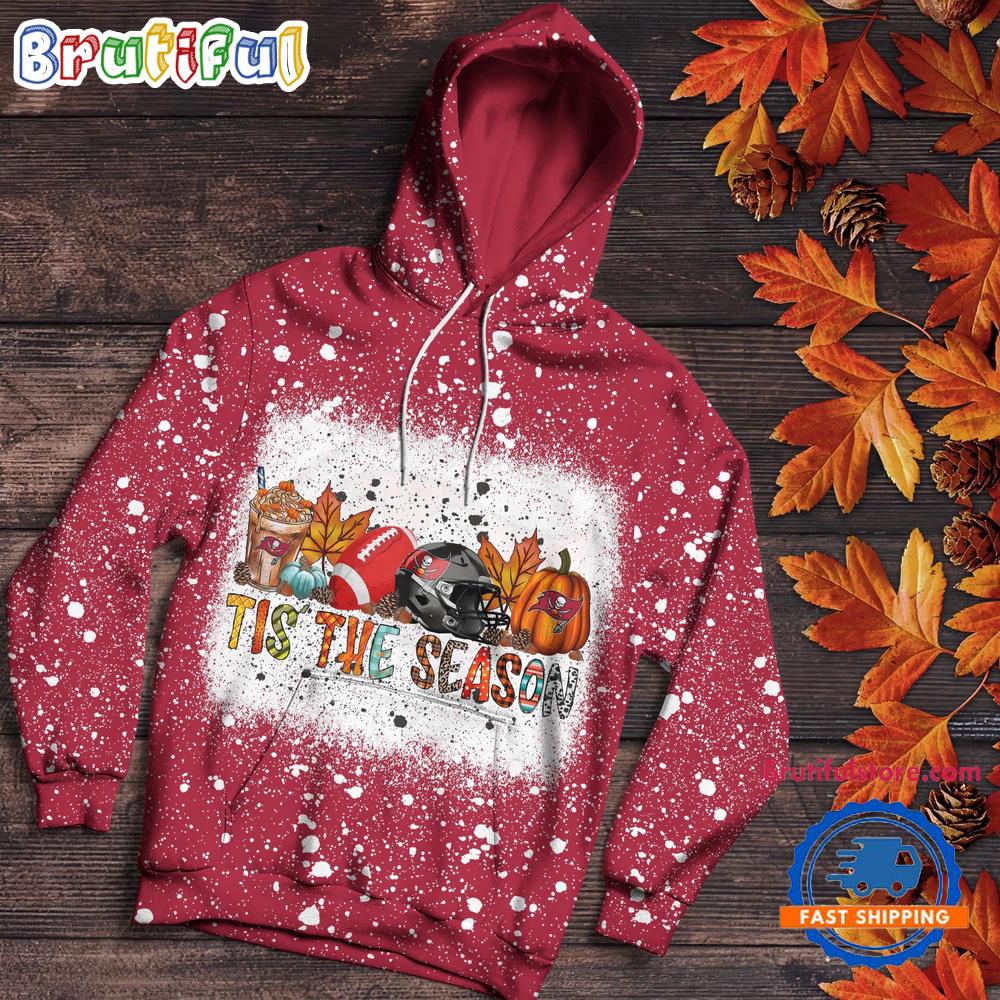 NFL Tampa Bay Buccaneers Tis The Season Special Pumpkin Halloween Hoodie Shirt