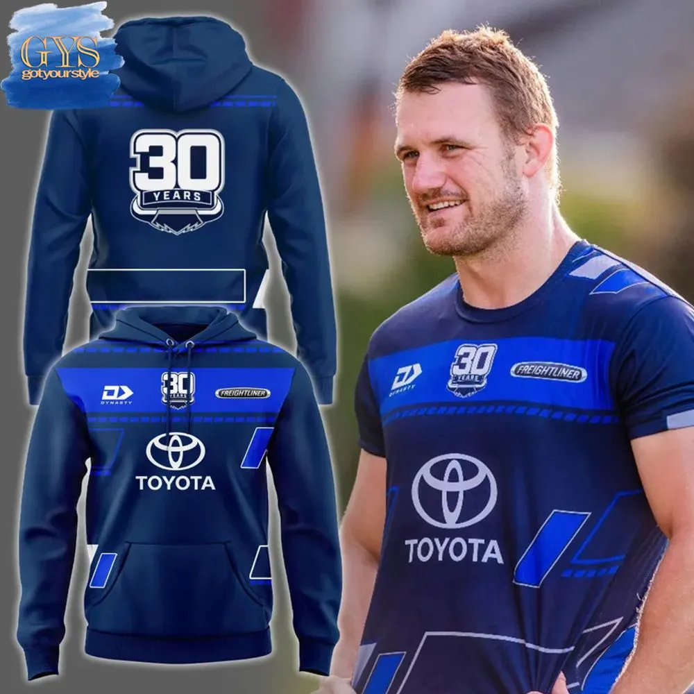 North Queensland Cowboys 30 Years Anniversary Hoodie