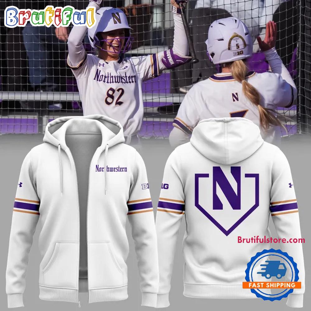 Northwestern Wildcats Special New Uniform Zip Hoodie 2025