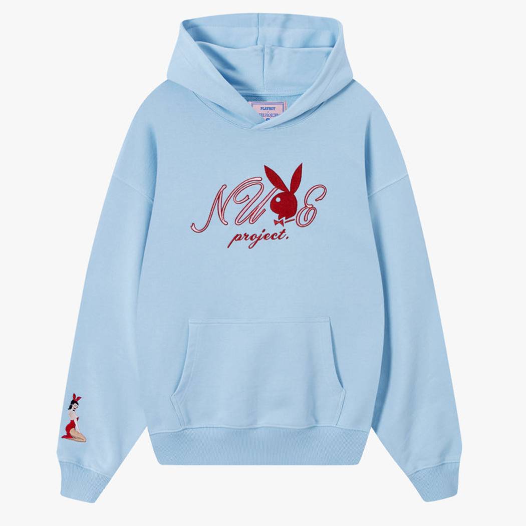 Nude Project Playboy Baby Blue Hoodie